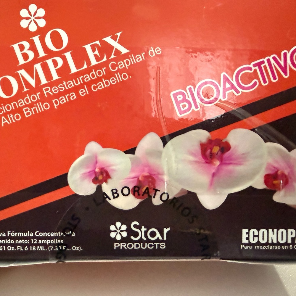 12 individual-Bio Complex Hair Ampoules- Brand New in Sealed Box